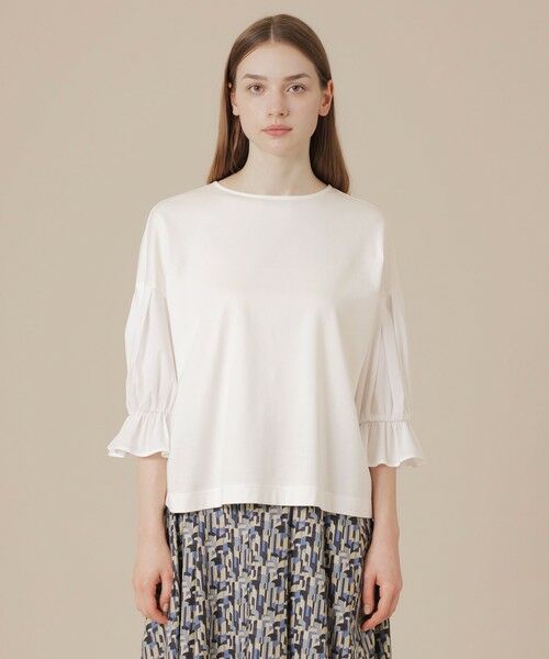 MACKINTOSH LONDON / マッキントッシュ ロンドン  カットソー | マテリアルミックスプルオーバー | 詳細4