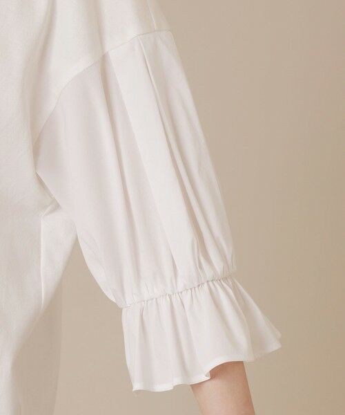 MACKINTOSH LONDON / マッキントッシュ ロンドン  カットソー | マテリアルミックスプルオーバー | 詳細7