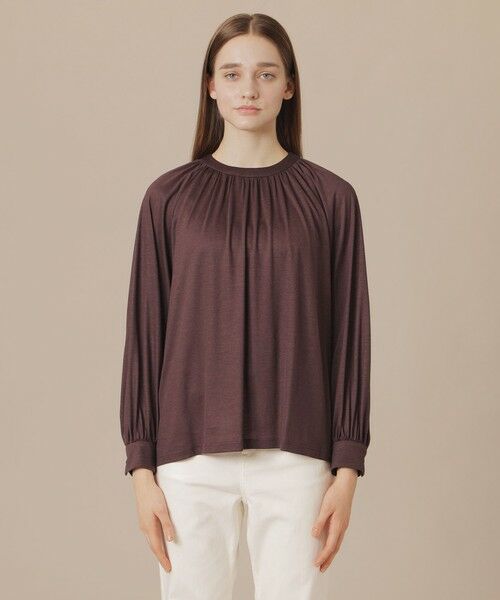 MACKINTOSH LONDON / マッキントッシュ ロンドン  カットソー | ウォッシャブルウールジャージプルオーバー | 詳細3