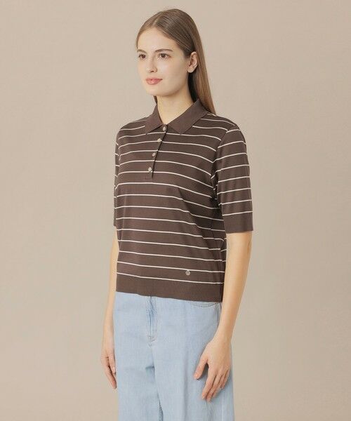 MACKINTOSH LONDON / マッキントッシュ ロンドン カットソー | シルケットフライスポロシャツ | 詳細6