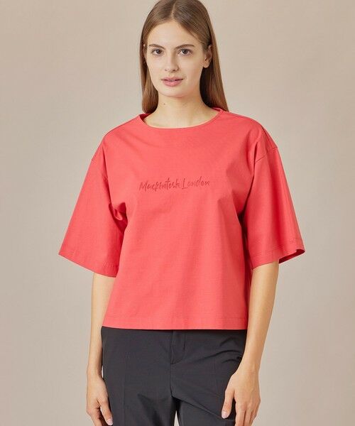 MACKINTOSH LONDON / マッキントッシュ ロンドン カットソー | ソリッドカラーベア天竺プルオーバー(レッド系その他1)