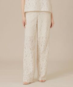 MACKINTOSH LONDON / マッキントッシュ ロンドン  その他パンツ | フラワーカットジャカードパンツ