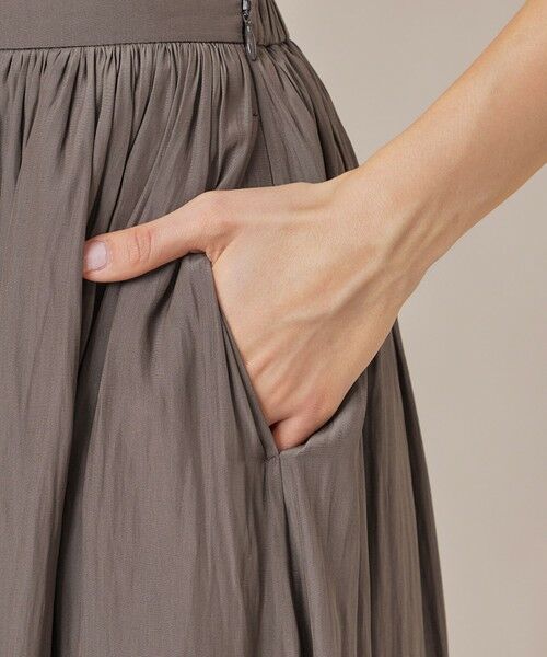 MACKINTOSH LONDON / マッキントッシュ ロンドン  ロング・マキシ丈スカート | ポリエステルタンブラースカート | 詳細6