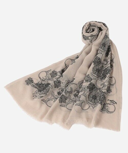 MACKINTOSH LONDON / マッキントッシュ ロンドン  マフラー・ショール・スヌード・ストール | バイブリーエンブロイダリーストール | 詳細4