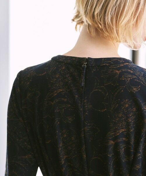 MACKINTOSH LONDON / マッキントッシュ ロンドン  ロング・マキシ丈ワンピース | 【BIBURY FLOWER】ドローイングシャドーバイブリーワンピース | 詳細4