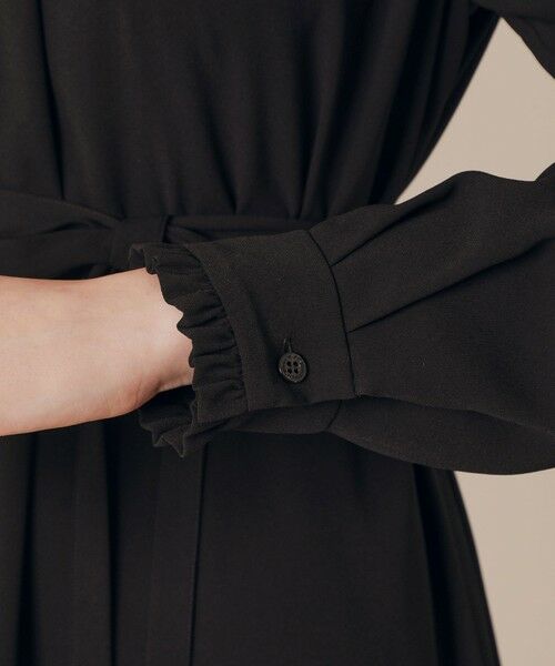 MACKINTOSH LONDON / マッキントッシュ ロンドン  ロング・マキシ丈ワンピース | バックサテンジョーゼットワンピース | 詳細5