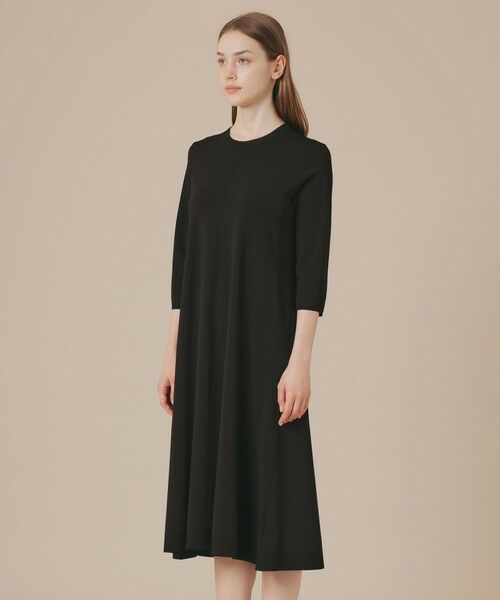 MACKINTOSH LONDON / マッキントッシュ ロンドン  ロング・マキシ丈ワンピース | スライトラスターストレッチワンピース | 詳細5