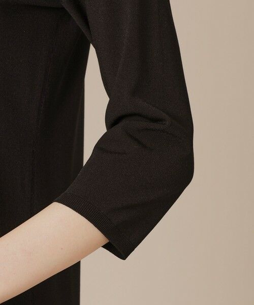 MACKINTOSH LONDON / マッキントッシュ ロンドン  ロング・マキシ丈ワンピース | スライトラスターストレッチワンピース | 詳細7