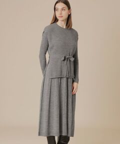 MACKINTOSH LONDON / マッキントッシュ ロンドン  ロング・マキシ丈ワンピース | グラデーションリブホールガーメントワンピース