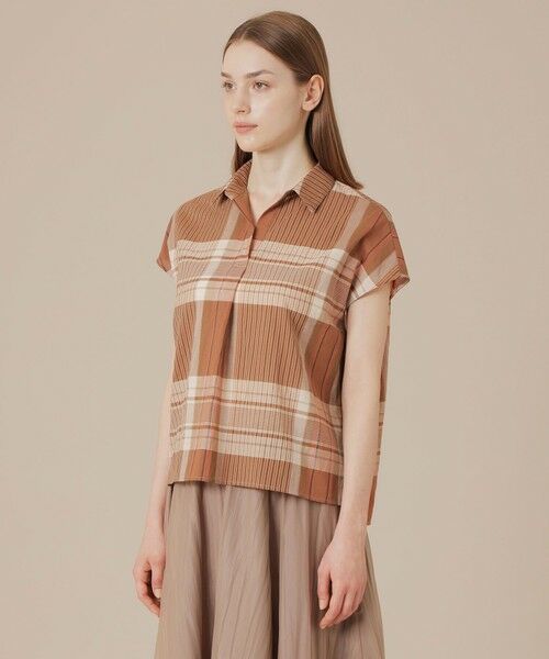 MACKINTOSH LONDON / マッキントッシュ ロンドン  シャツ・ブラウス | ブライトチェックブラウス | 詳細10