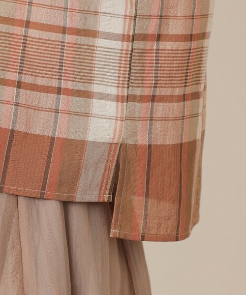 MACKINTOSH LONDON / マッキントッシュ ロンドン  シャツ・ブラウス | ブライトチェックブラウス | 詳細13