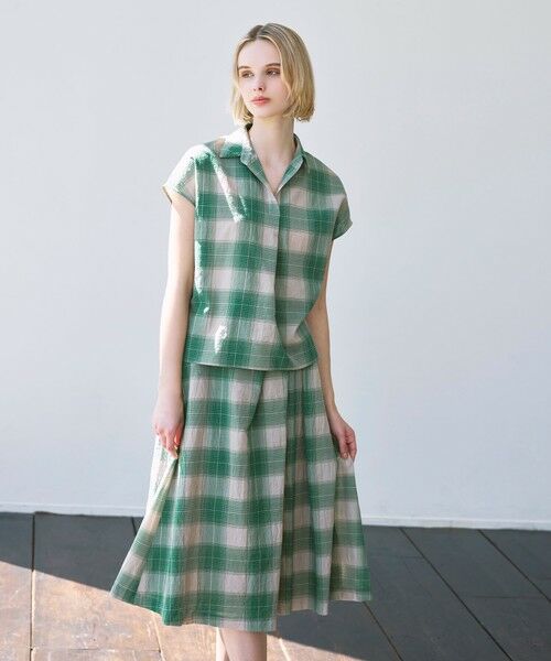 MACKINTOSH LONDON / マッキントッシュ ロンドン  シャツ・ブラウス | ブライトチェックブラウス | 詳細4