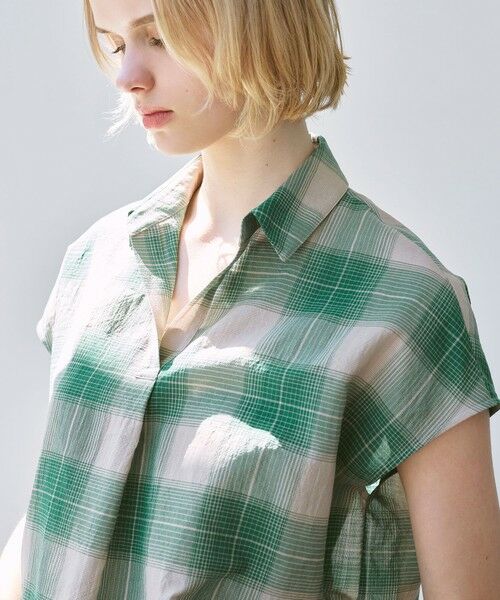 MACKINTOSH LONDON / マッキントッシュ ロンドン  シャツ・ブラウス | ブライトチェックブラウス | 詳細5