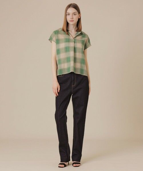 MACKINTOSH LONDON / マッキントッシュ ロンドン  シャツ・ブラウス | ブライトチェックブラウス | 詳細8