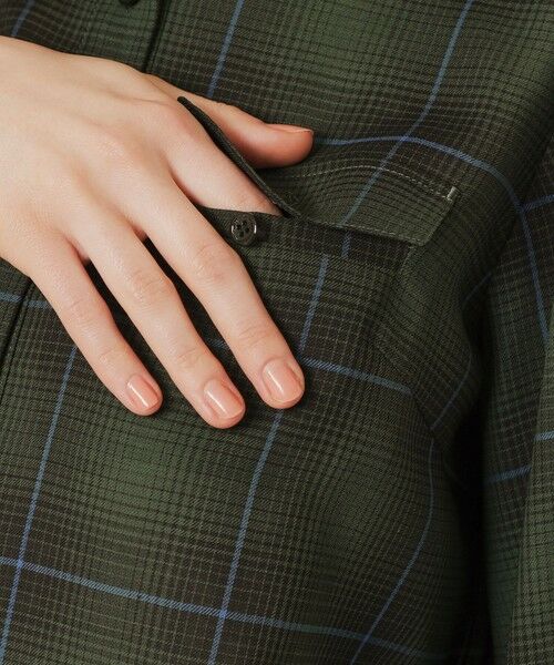 MACKINTOSH LONDON / マッキントッシュ ロンドン  シャツ・ブラウス | ウォッシャブルウールビエラブラウス | 詳細7