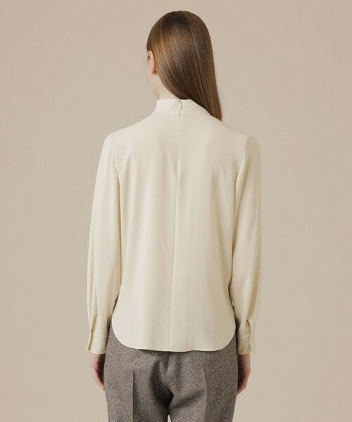 MACKINTOSH LONDON / マッキントッシュ ロンドン  シャツ・ブラウス | 【婦人画報11月号掲載】バックサテンジョーゼットブラウス | 詳細5