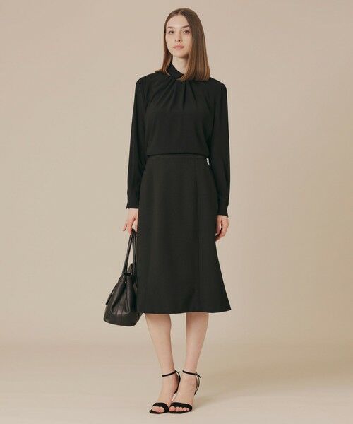 MACKINTOSH LONDON / マッキントッシュ ロンドン  シャツ・ブラウス | 【婦人画報11月号掲載】バックサテンジョーゼットブラウス | 詳細2