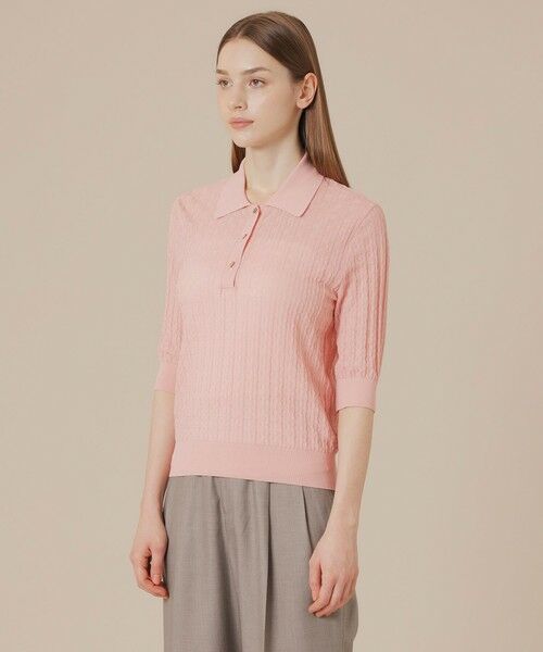 MACKINTOSH LONDON / マッキントッシュ ロンドン  ニット・セーター | シアーアンドリューニットポロシャツ | 詳細9