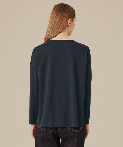 MACKINTOSH LONDON / マッキントッシュ ロンドン  カットソー | 【BIBURY FLOWER】オータムバイブリーコンビプルオーバー | 詳細5