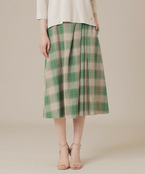 MACKINTOSH LONDON / マッキントッシュ ロンドン ロング・マキシ丈スカート | ブライトチェックスカート | 詳細17