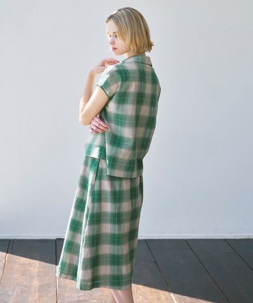 MACKINTOSH LONDON / マッキントッシュ ロンドン ロング・マキシ丈スカート | ブライトチェックスカート | 詳細5