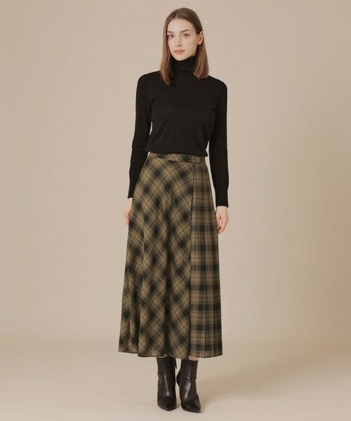 MACKINTOSH LONDON / マッキントッシュ ロンドン  ロング・マキシ丈スカート | ウォッシャブルウールビエラスカート | 詳細3