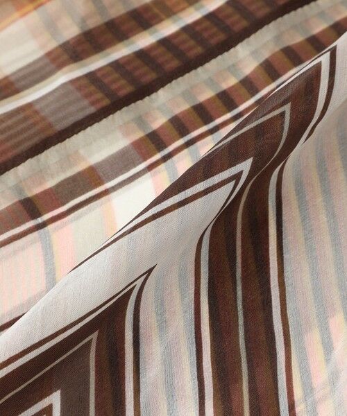 MACKINTOSH LONDON / マッキントッシュ ロンドン  マフラー・ショール・スヌード・ストール | 【Looped Scarf ループド スカーフ】チェックループドスカーフ | 詳細3