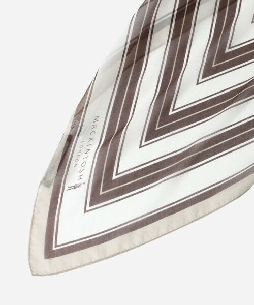 MACKINTOSH LONDON / マッキントッシュ ロンドン  マフラー・ショール・スヌード・ストール | 【Looped Scarf ループド スカーフ】チェックループドスカーフ | 詳細2