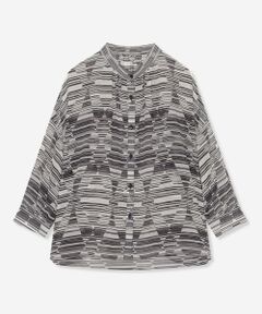 MACKINTOSH LONDON / マッキントッシュ ロンドン  シャツ・ブラウス | ダイヤボーダープリントブラウス