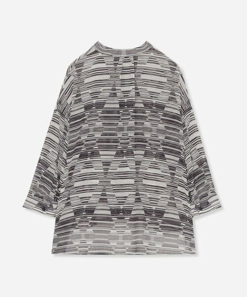 MACKINTOSH LONDON / マッキントッシュ ロンドン  シャツ・ブラウス | ダイヤボーダープリントブラウス | 詳細1