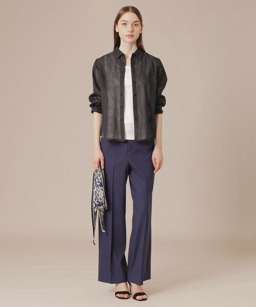 MACKINTOSH LONDON / マッキントッシュ ロンドン  シャツ・ブラウス | 【WEB・一部店舗限定】ピケボイルブラウス | 詳細3