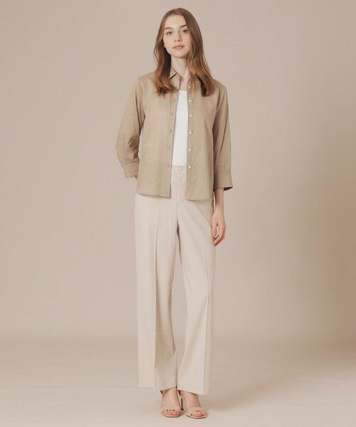 MACKINTOSH LONDON / マッキントッシュ ロンドン  シャツ・ブラウス | 【WEB・一部店舗限定】ピケボイルブラウス | 詳細4