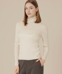 MACKINTOSH LONDON / マッキントッシュ ロンドン  ニット・セーター | 【Precious12月号/婦人画報11月号掲載】クリアーニットタートルネックプルオーバー