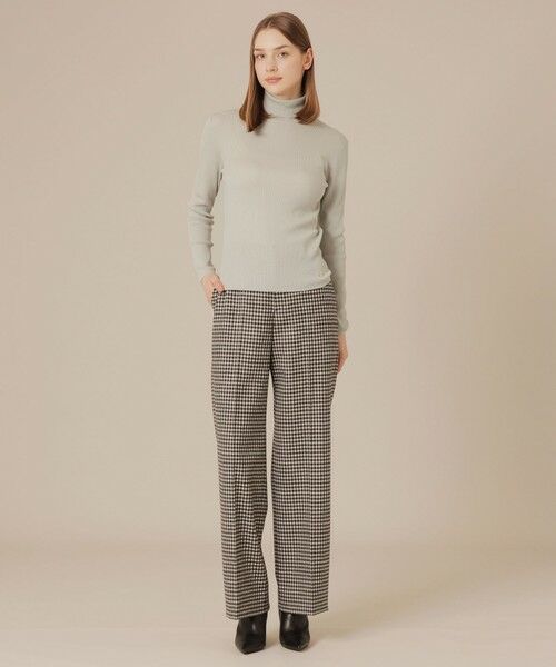 MACKINTOSH LONDON / マッキントッシュ ロンドン  ニット・セーター | 【Precious12月号/婦人画報11月号掲載】クリアーニットタートルネックプルオーバー | 詳細5