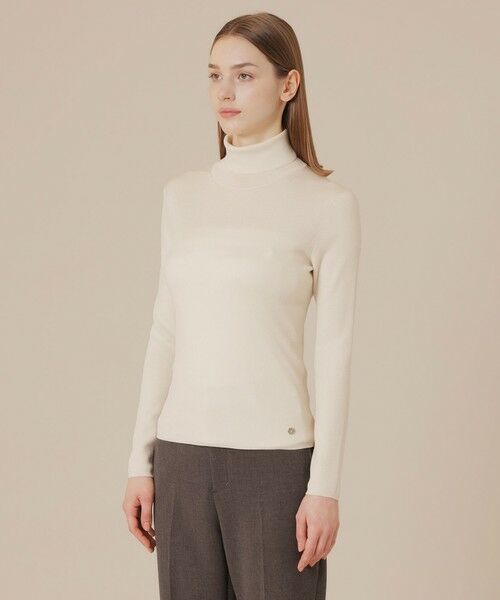 MACKINTOSH LONDON / マッキントッシュ ロンドン  ニット・セーター | 【Precious12月号/婦人画報11月号掲載】クリアーニットタートルネックプルオーバー | 詳細10