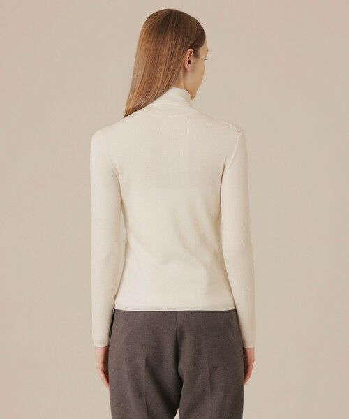 MACKINTOSH LONDON / マッキントッシュ ロンドン  ニット・セーター | 【Precious12月号/婦人画報11月号掲載】クリアーニットタートルネックプルオーバー | 詳細11