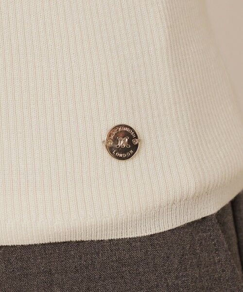 MACKINTOSH LONDON / マッキントッシュ ロンドン  ニット・セーター | 【Precious12月号/婦人画報11月号掲載】クリアーニットタートルネックプルオーバー | 詳細12