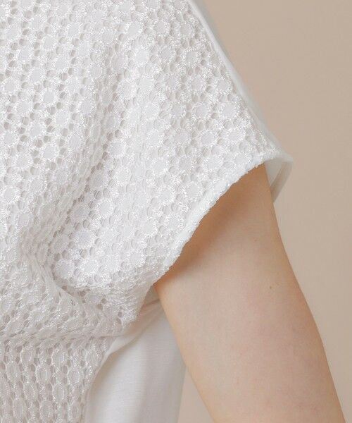 MACKINTOSH LONDON / マッキントッシュ ロンドン  カットソー | 【WEB・一部店舗限定】サマーポンチレースコンビプルオーバー | 詳細6