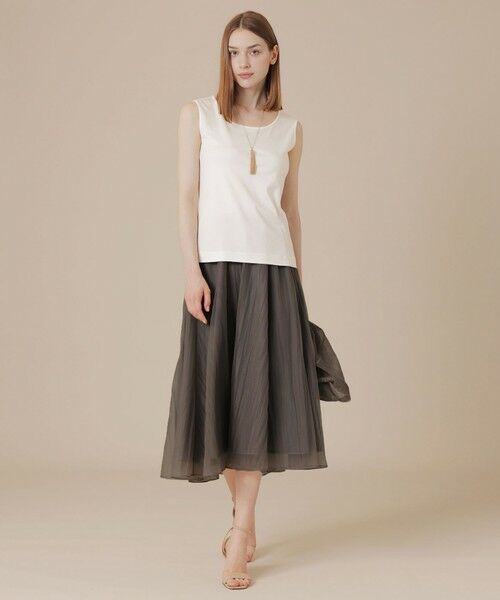 MACKINTOSH LONDON / マッキントッシュ ロンドン  ロング・マキシ丈スカート | エアリーリンクルスカート | 詳細2