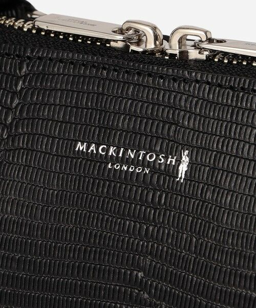 MACKINTOSH LONDON / マッキントッシュ ロンドン  メッセンジャーバッグ・ウエストポーチ | 【Precious12月号】リザード型押しレザーボストンバッグ | 詳細8