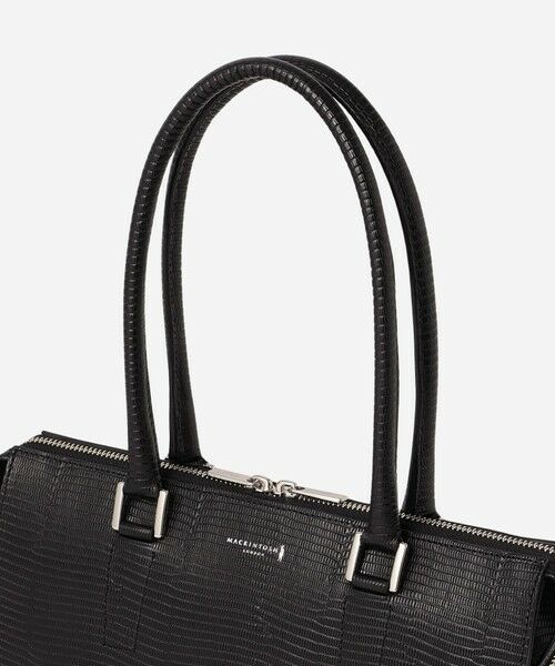 MACKINTOSH LONDON / マッキントッシュ ロンドン  メッセンジャーバッグ・ウエストポーチ | 【Precious12月号】リザード型押しレザーボストンバッグ | 詳細9