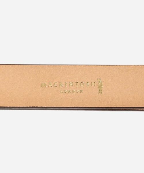 MACKINTOSH LONDON / マッキントッシュ ロンドン  ベルト・サスペンダー | オイルレザーアジャストベルト | 詳細9