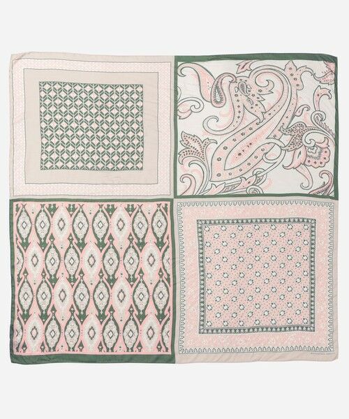 MACKINTOSH LONDON / マッキントッシュ ロンドン  マフラー・ショール・スヌード・ストール | Rattiパネルスカーフ | 詳細2