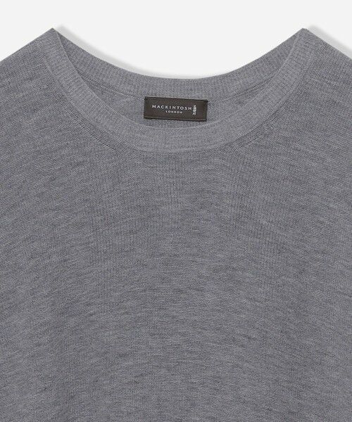 MACKINTOSH LONDON / マッキントッシュ ロンドン  マフラー・ショール・スヌード・ストール | 2WAYストリングウールニットジレ | 詳細6