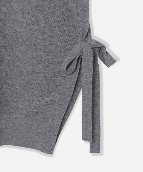 MACKINTOSH LONDON / マッキントッシュ ロンドン  マフラー・ショール・スヌード・ストール | 2WAYストリングウールニットジレ | 詳細8