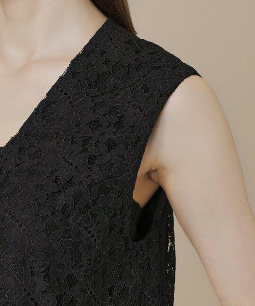 MACKINTOSH LONDON / マッキントッシュ ロンドン  ロング・マキシ丈ワンピース | ボタニカルレースジャンパースカート | 詳細6