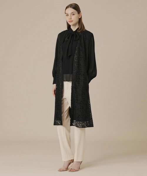 MACKINTOSH LONDON / マッキントッシュ ロンドン  ロング・マキシ丈ワンピース | ボタニカルレースジャンパースカート | 詳細1