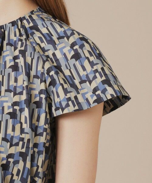 MACKINTOSH LONDON / マッキントッシュ ロンドン ロング・マキシ丈ワンピース | ウェーブプリントワンピース | 詳細8