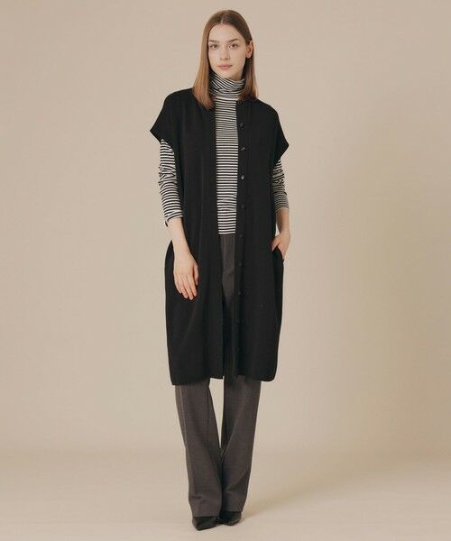 MACKINTOSH LONDON / マッキントッシュ ロンドン ロング・マキシ丈ワンピース | レイヤードニットワンピース | 詳細1