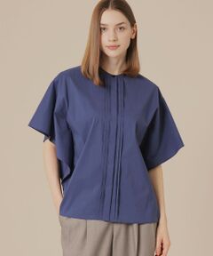 【マッキントッシュ ロンドン】フレンチスリーブ　レース　ブラウス　44 XL マッキントッシュ ロンドン】レースフレンチスリーブ大きい